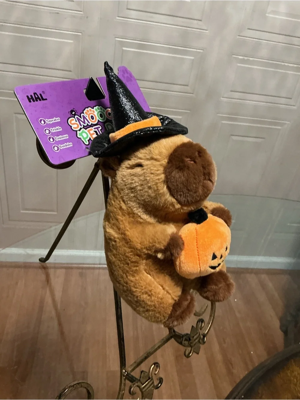 Brand New Halloween Hal Smoochy Very Cute Pet Pals ~ I Giggle Dog Toy. 9.5”